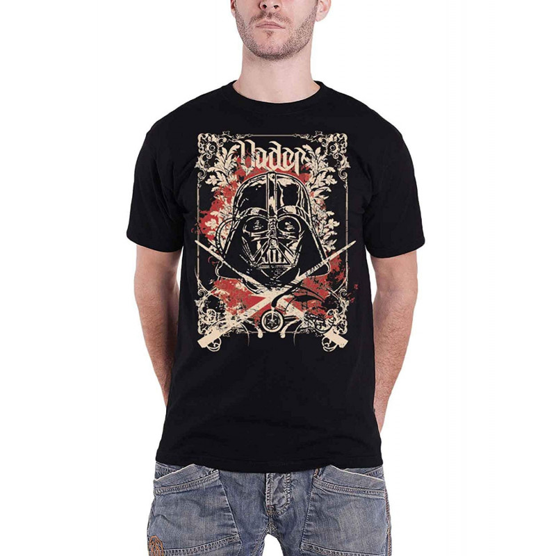 STAR WARS UNISEX TEE: VADER DÚCOR (SMALL)