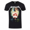 METALLICA UNISEX TEE: EXPLODED (BACK PRINT) (LARGE)