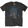 ROD STEWART UNISEX TEE: SCRIBBLE PHOTO (MEDIUM)