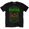 PANTERA UNISEX TEE: SNAKEBITE XXX LABEL (LARGE)