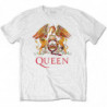 QUEEN UNISEX TEE: CLASSIC CREST (SMALL)