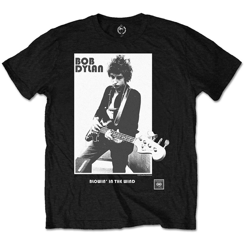 BOB DYLAN KID'S TEE: BLOWING IN THE WIND (RETAIL PACK) (MEDIUM)