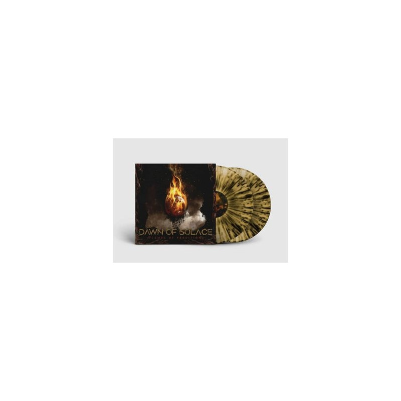 FLAMES OF PERDITION - GOLD/BLACK SPLAT.