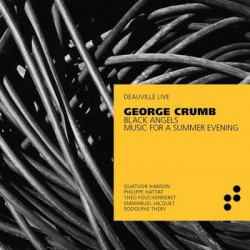 GEORGE CRUMB:   BLACK...