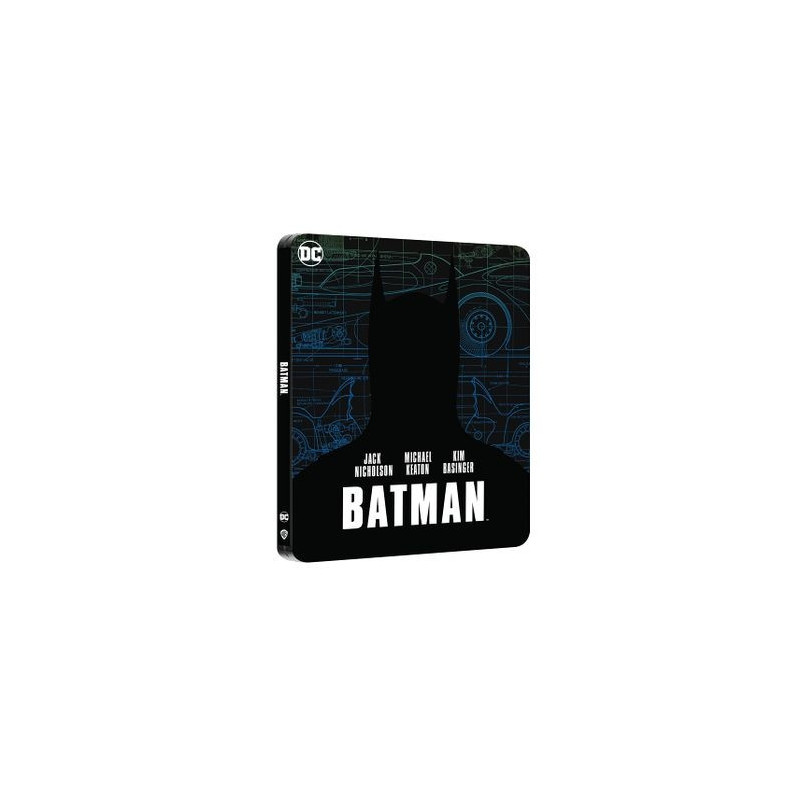 BATMAN STEELBOOK (4K ULTRA HD + BLU-RAY)