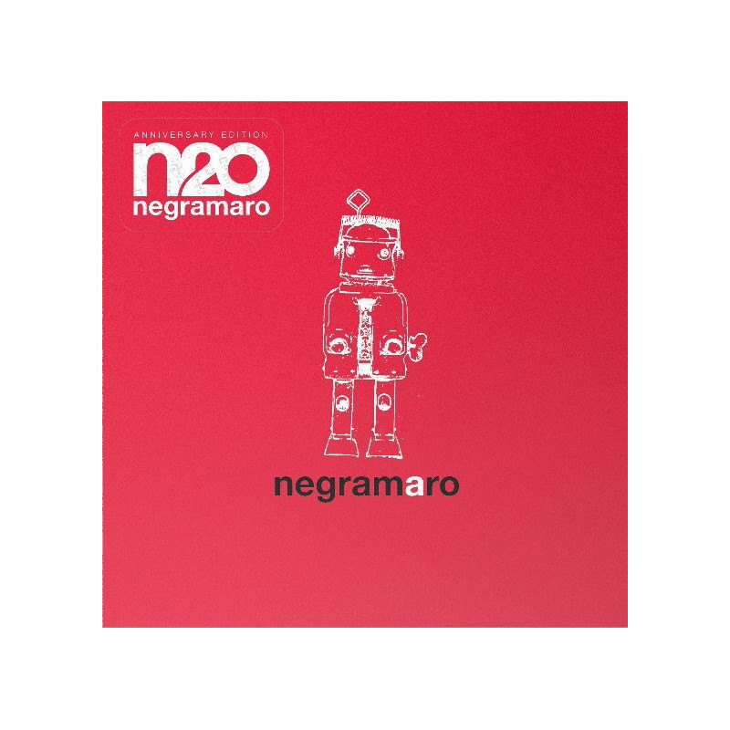 NEGRAMARO (20 ANNIVERSARY EDITION) LP ROSSO TRASPARENTE NUM.