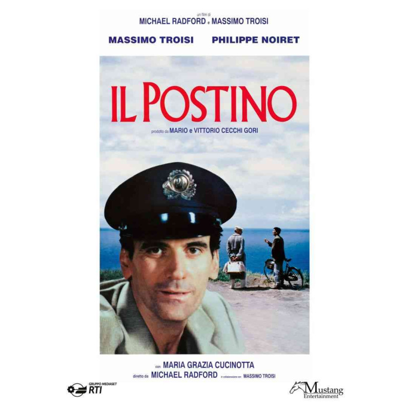 IL POSTINO - ED. MUSTANG REGIA MASSIMO TROISI / MICHAEL RADFORD ATTORI MASSIMO TROISI / PH