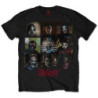 SLIPKNOT - BLOCKS BLACK (T-SHIRT UNISEX TG. L)