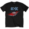 AC/DC T-SHIRT  M BLACK UNISEX  THE RAZORS EDGE