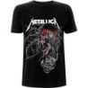 METALLICA T-SHIRT  SMALL UNISEX BLACK  SPIDER DEAD