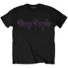 DEEP PURPLE  XXL BLACK UNISEX  VINTAGE LOGO