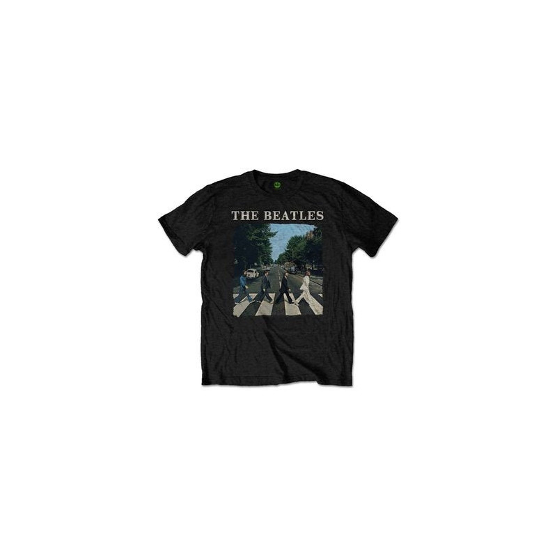 BEATLES  THE T-SHIRT  XXXL BLACK UNISEX  ABBEY ROAD & LOGO