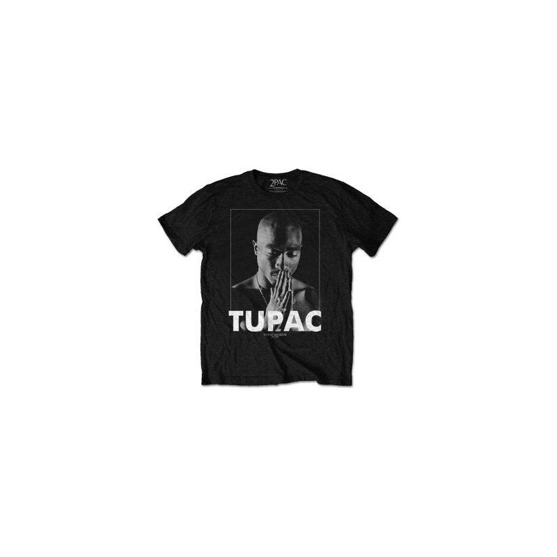 TUPAC UNISEX TEE: PRAYING (SMALL)