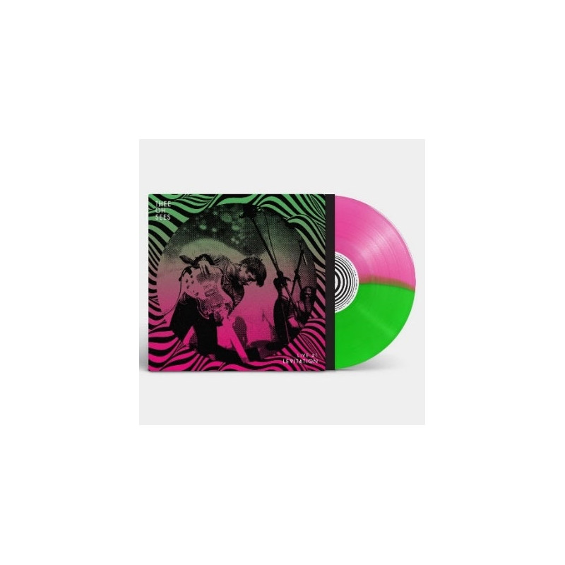 LIVE AT LEVITATION - NEON PINK & GREEN