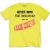 SEX PISTOLS T-SHIRT  L YELLOW UNISEX  NMTB ORIGINAL ALBUM