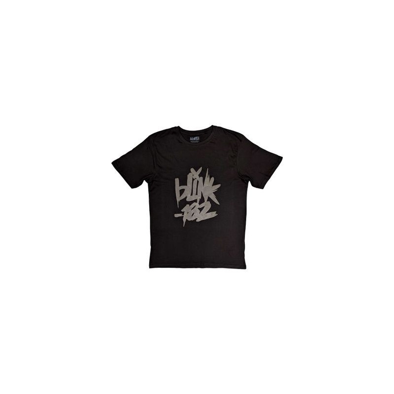 BLINK-182 T-SHIRT  SMALL UNISEX BLACK  NEON LOGO