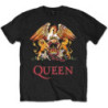 QUEEN T-SHIRT  13-14 YEARS KIDS BLACK  CLASSIC CREST