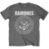 RAMONES T-SHIRT  9-10 YEARS KIDS GREY  PRESIDENTIAL SEAL