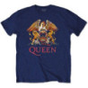 QUEEN T-SHIRT  11-12 YEARS KIDS BLUE  CLASSIC CREST