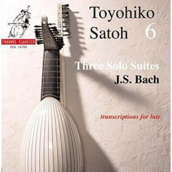 BACH: THREE SOLO SUITES (TRAN