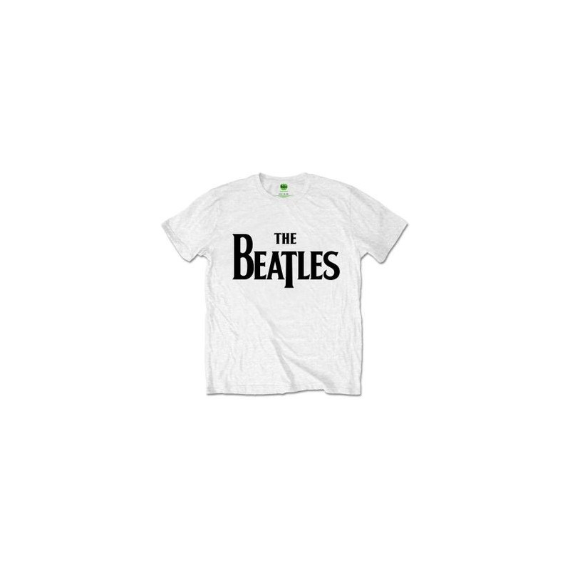 BEATLES  THE T-SHIRT  XXL WHITE UNISEX  DROP T LOGO