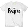 BEATLES  THE T-SHIRT  XXL WHITE UNISEX  DROP T LOGO