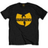 WU-TANG CLAN T-SHIRT  7-8 YEARS KIDS BLACK  LOGO