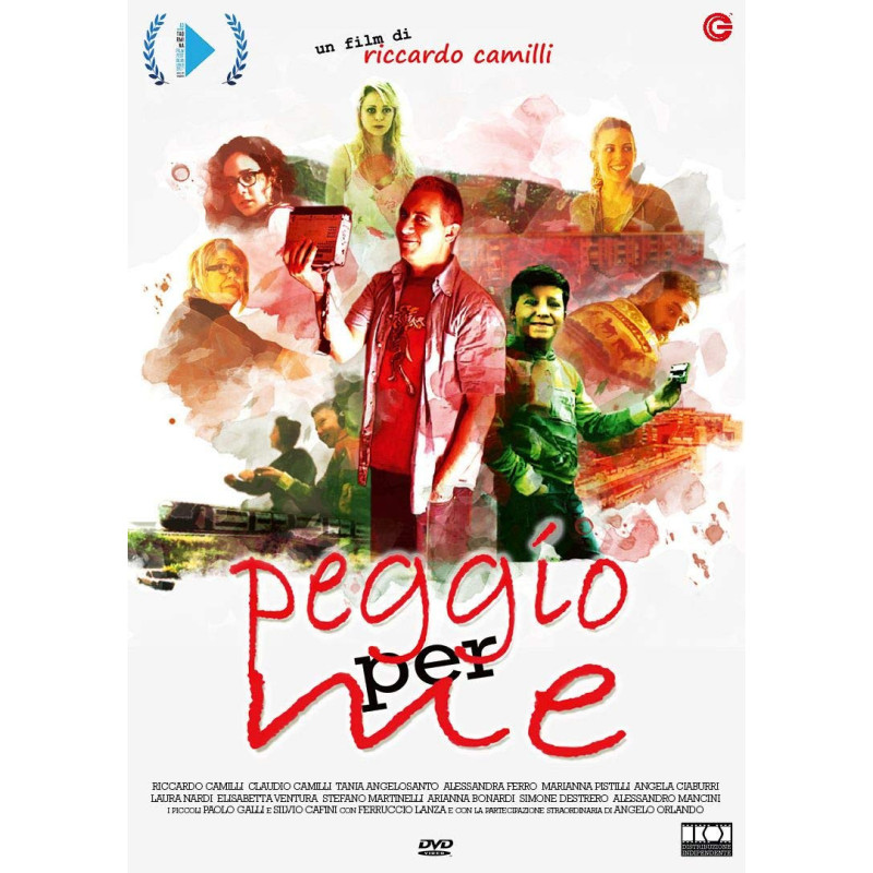 PEGGIO PER ME - DVD                      REGIA RICCARDO CAMILLI