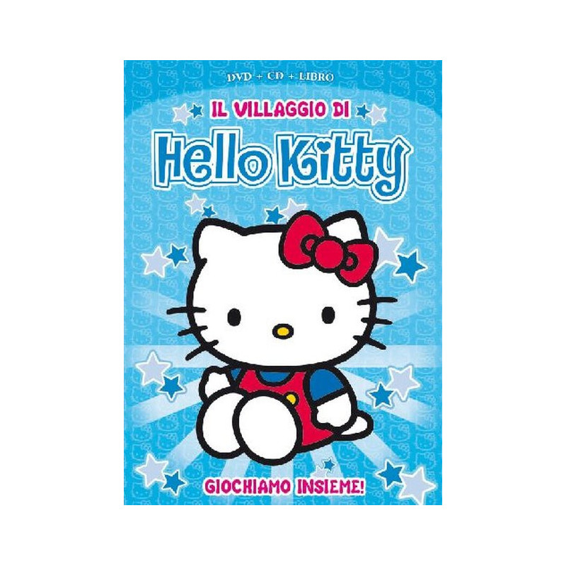 HELLO KITTY - IL VILLAGGIO DI HELLO KITTY 02 - GIOCHIAMO INSIEME   - DVD+CD+LIBRO