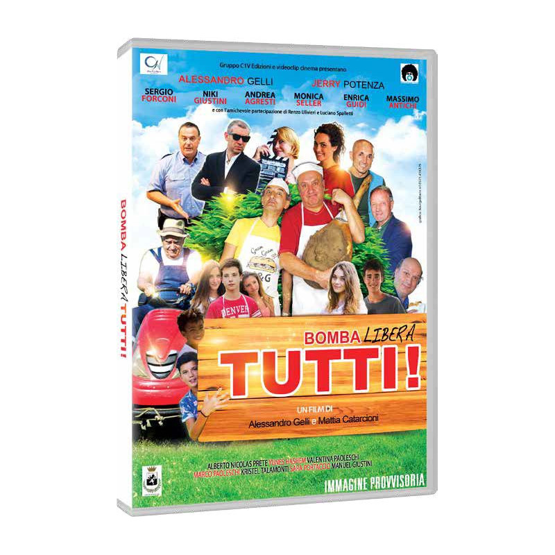 BOMBA LIBERA TUTTI - DVD  (2016)  REGIA ALESSANDRO GELLI - MATTIA CATARCIONI