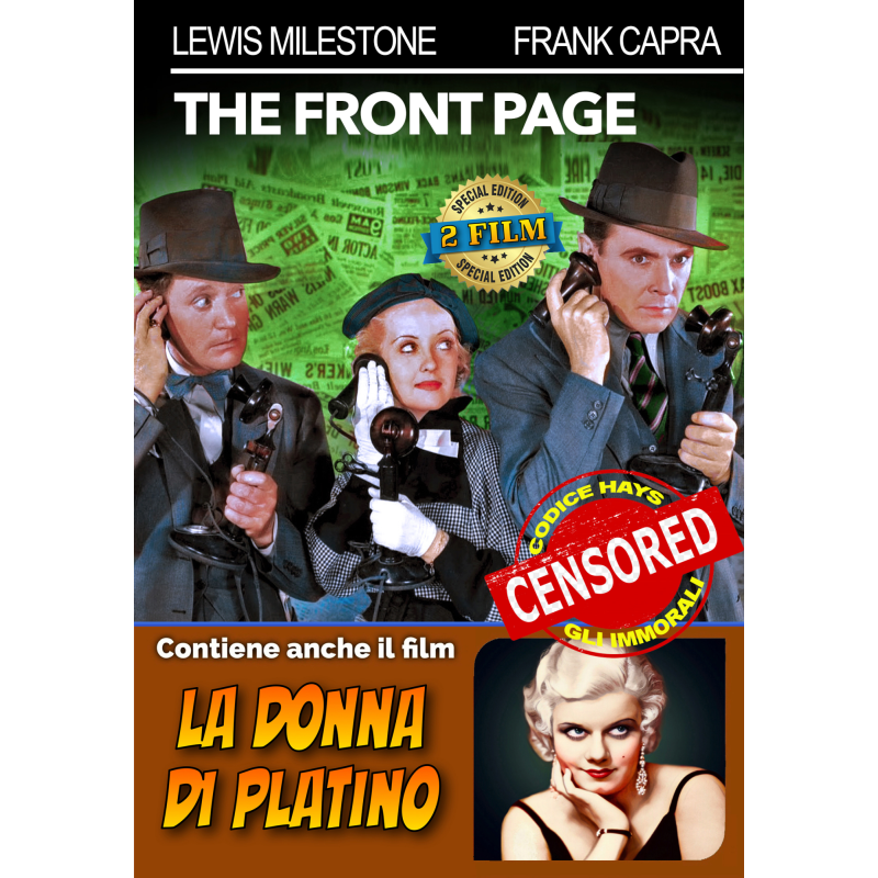 FRONT PAGE (THE) / DONNA DI PLATINO (LA)