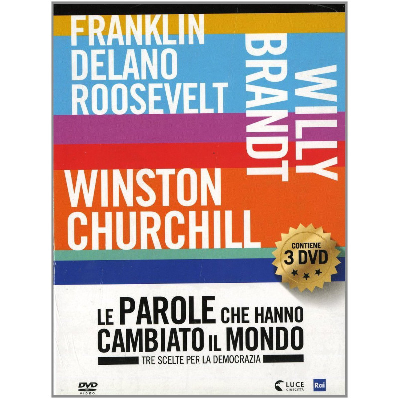 PAROLE CHE HANNO CAMBIATO IL MONDO (LE) COFANETTO 03 (3 DVD)