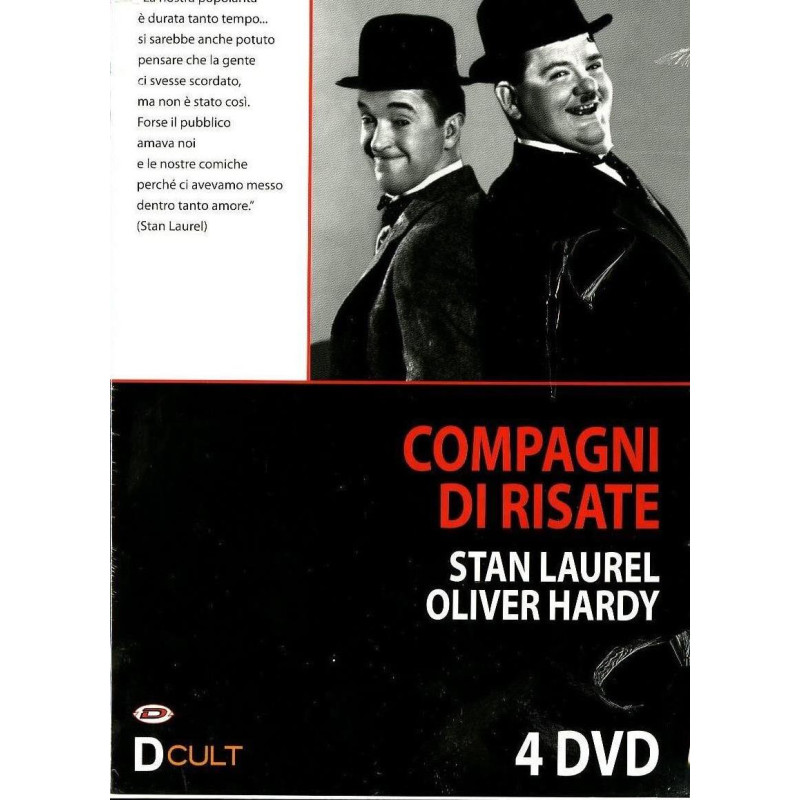 STANLIO & OLLIO - COMPAGNI DI RISATE (4 DVD)