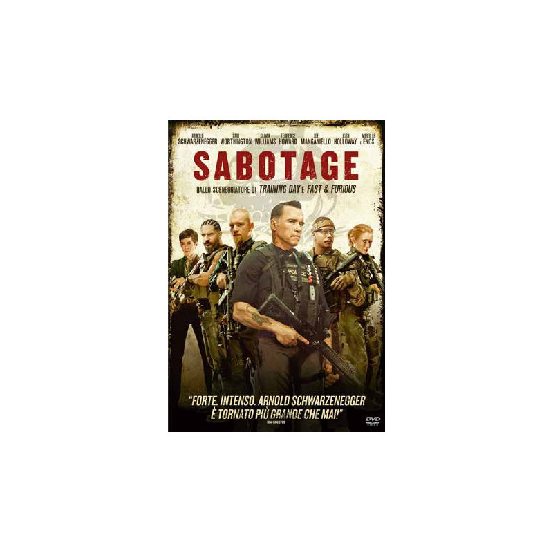 SABOTAGE - DVD                           REGIA DAVID AYER