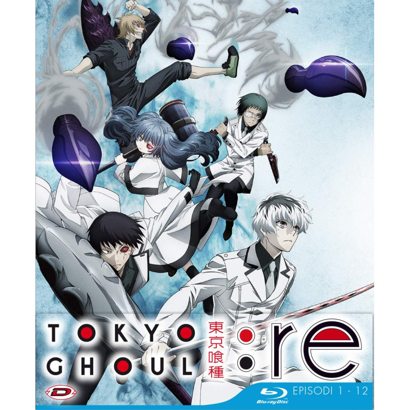 TOKYO GHOUL: RE - STAGIONE 03 BOX 01 (EPS 01-12) (3 BLU-RAY) (ED. LIMITATA E NUMERATA)