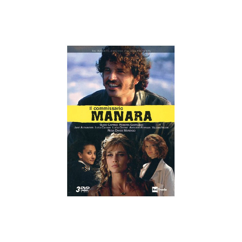 COMMISSARIO MANARA (IL) - STAGIONE 01 (3 DVD) TV - SERIE (ITA2009) DAVIDE MARENGO,LUCA RIB