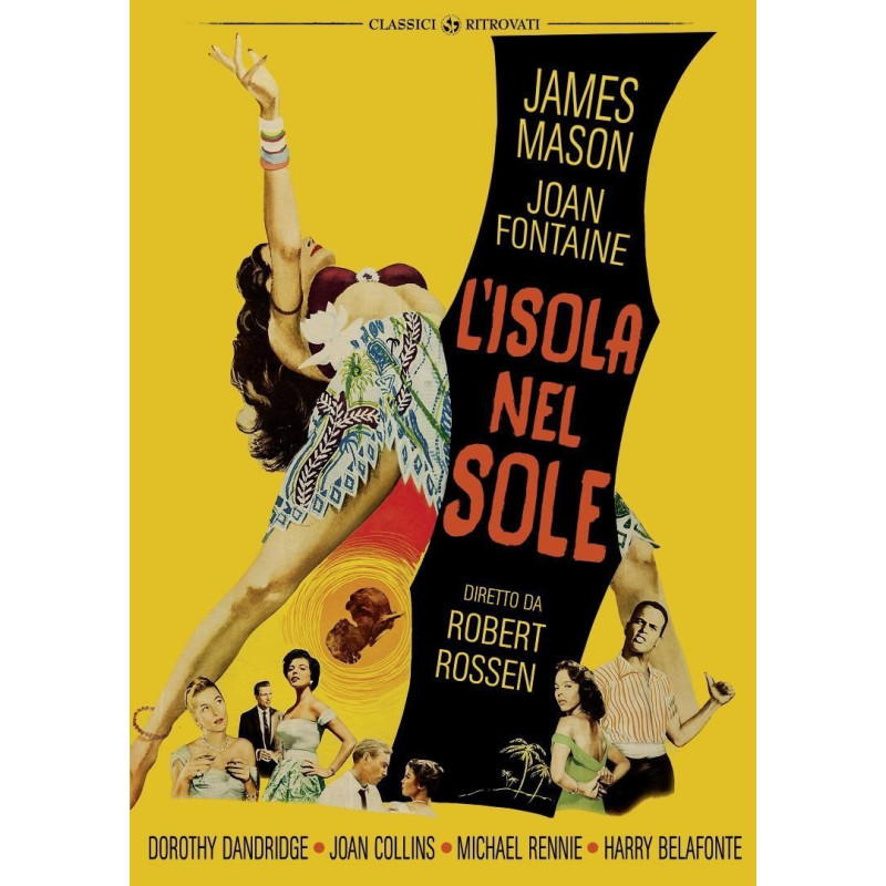 L`ISOLA NEL SOLE - DVD REGIA ROBERT ROSSEN