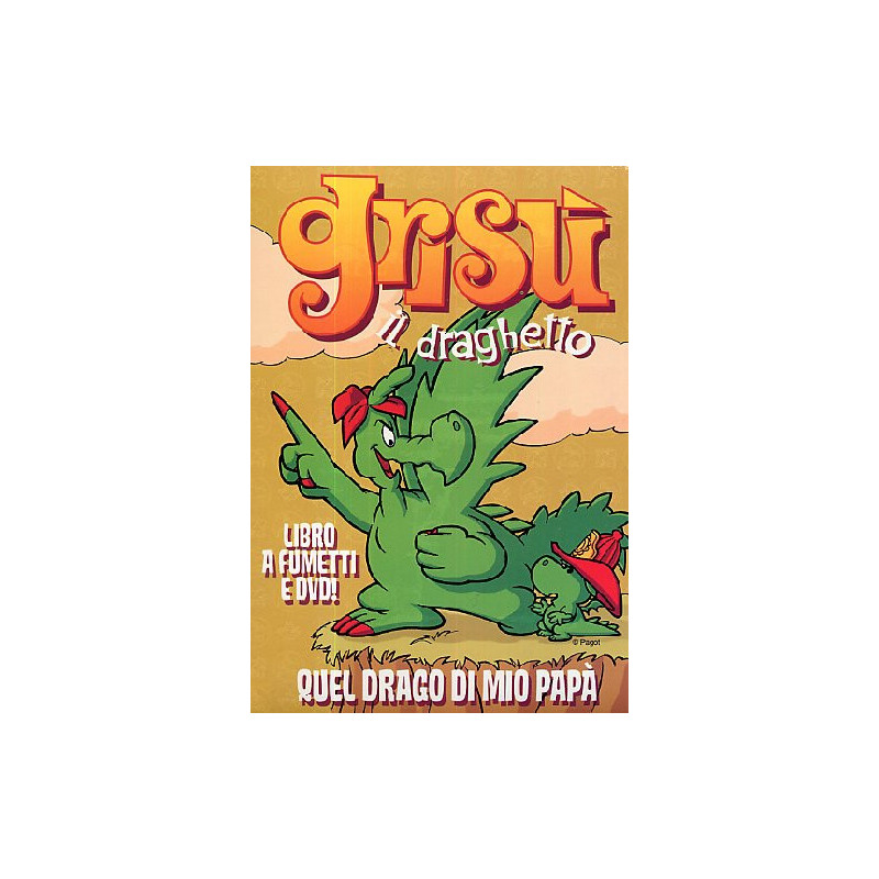 GRISU' QUEL DRAGO DI MIO PAPA' + LIBRO FUMETTI