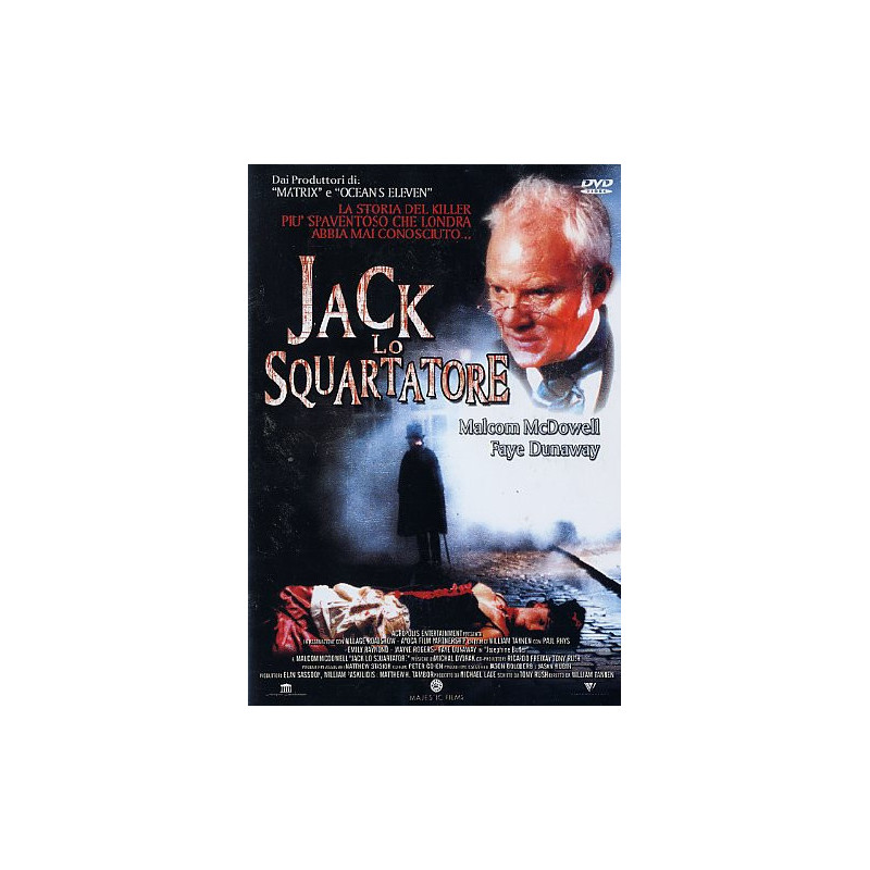 JACK LO SQUARTATORE (1999) FILM - GIALLO/THRILLER (AUS,USA1999) WILLIAM TANNEN T