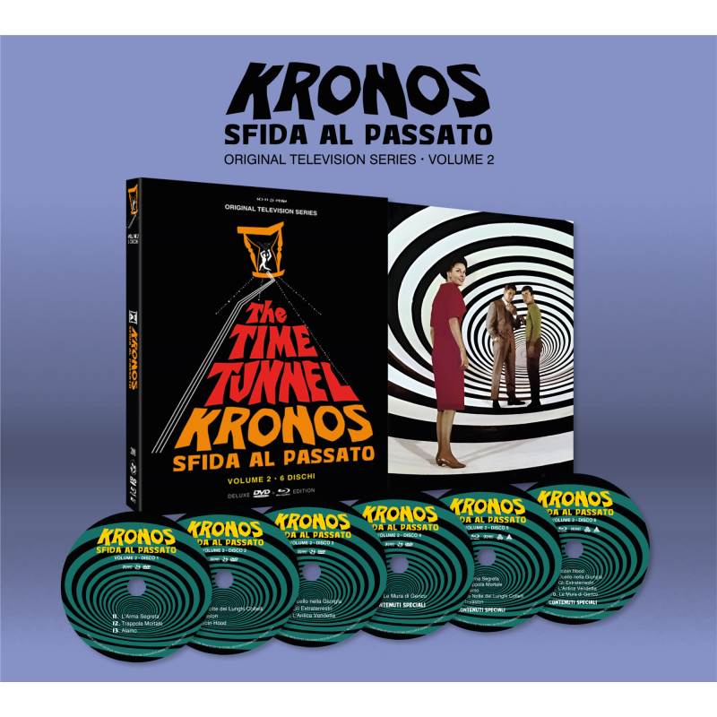 KRONOS - SFIDA AL PASSATO 02 (DELUXE EDITION) (4 DVD+2 BLU-RAY)