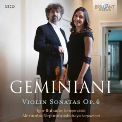 VIOLIN SONATAS OP.4