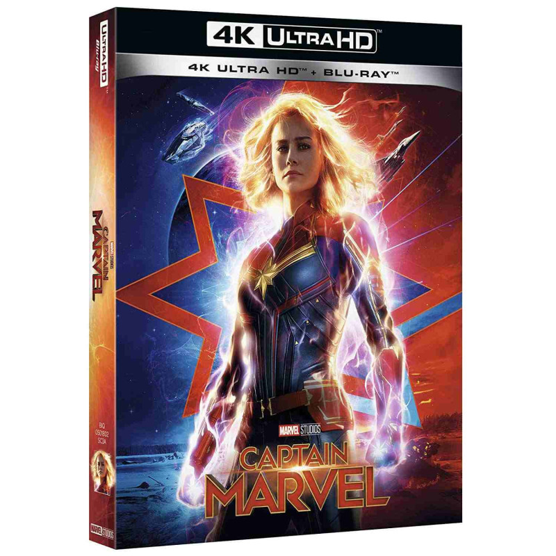 CAPTAIN MARVEL STEELBOOK (4K +BLURAY 2D)