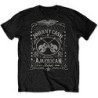 JOHNNY CASH UNISEX TEE: AMERICAN REBEL (MEDIUM)