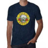 GUNS N ROSES T-SHIRT  X-LARGE UNISEX BLUE  CLASSIC LOGO