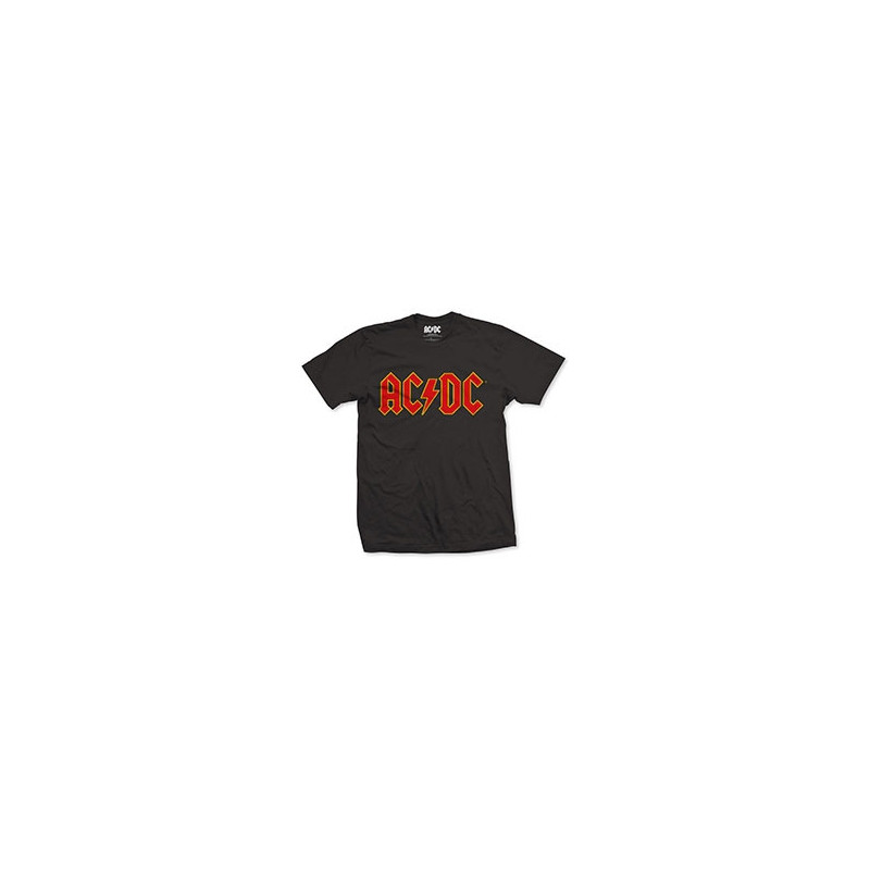 AC/DC  - LOGO (T-SHIRT UNISEX TG. S)