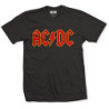 AC/DC  - LOGO (T-SHIRT UNISEX TG. S)