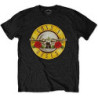 GUNS N ROSES T-SHIRT  M BLACK UNISEX  CLASSIC LOGO