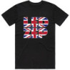 LED ZEPPELIN UNISEX T-SHIRT: UNION JACK TYPE (MEDIUM)