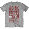 AC/DC UNISEX T-SHIRT: HIGHWAY TO HELL WORLD TOUR 1979/1980 (X-LARGE)