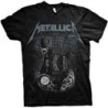 METALLICA UNISEX TEE: HAMMETT OUIJA GUITAR (SMALL)